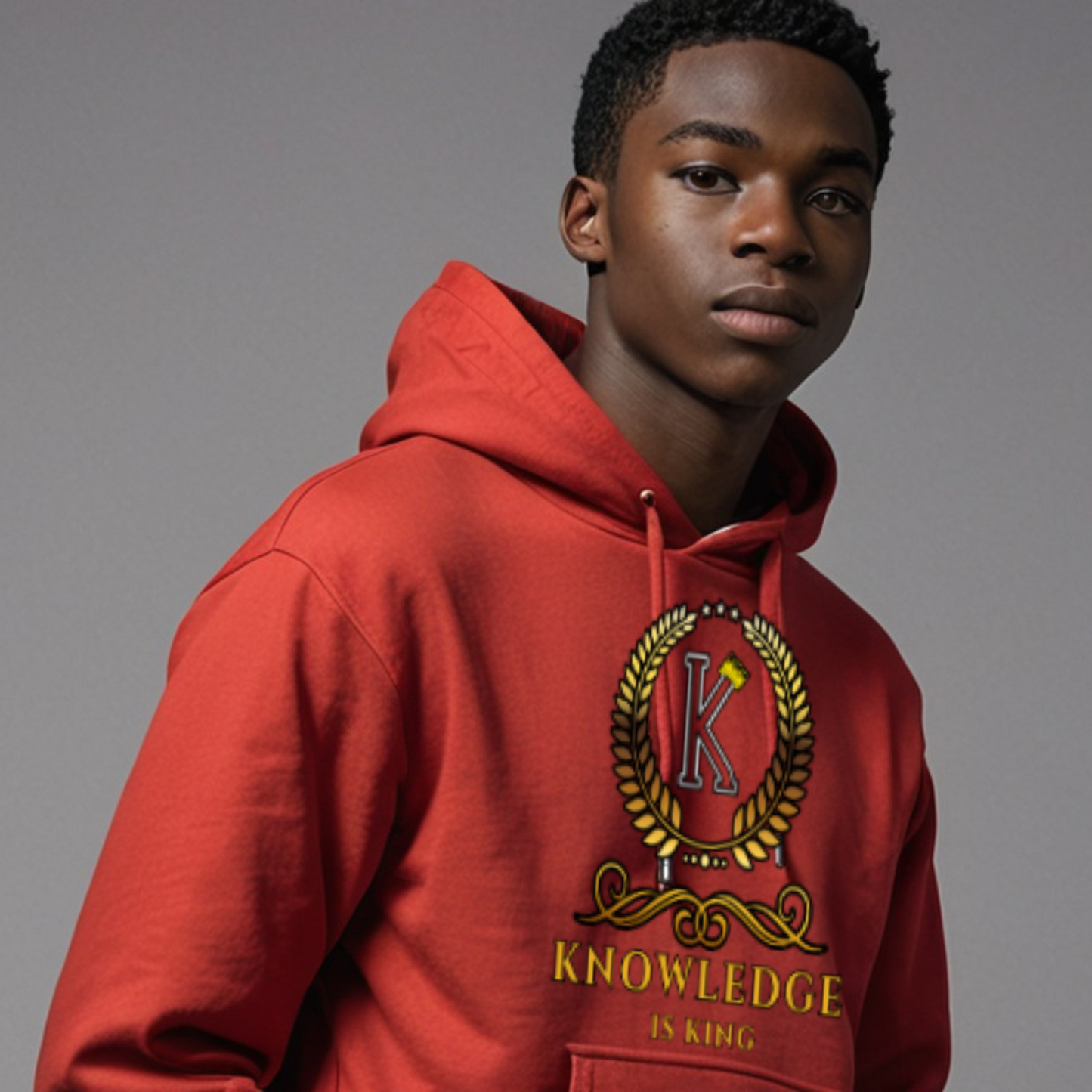 Youth Male Hoodie (Crown Golden Reef)