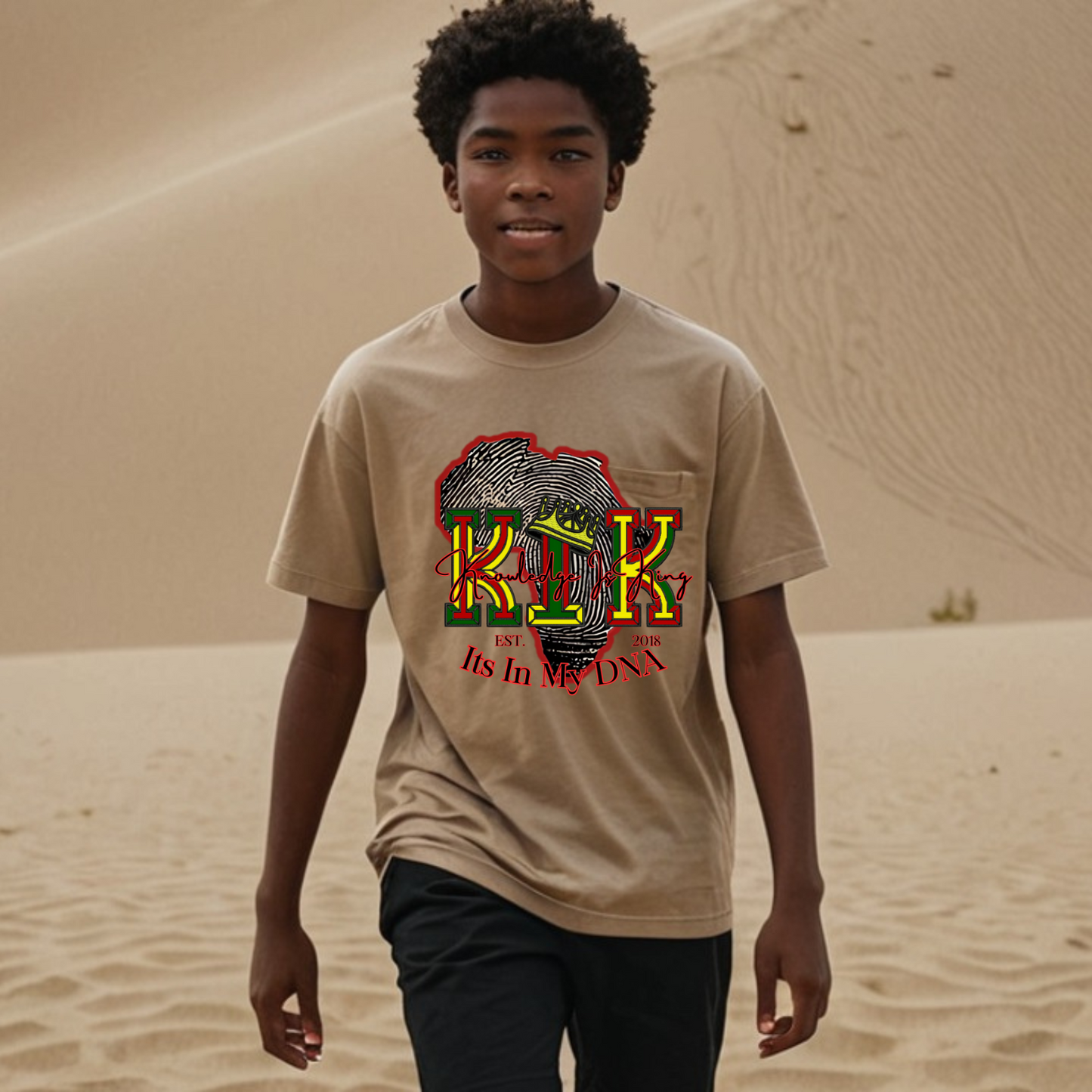 Youth Male (In My DNA) Short sleeve T-Shirt