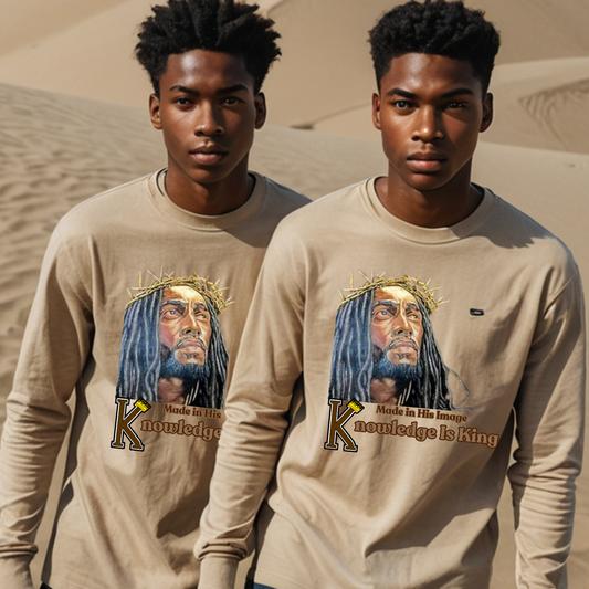 Youth Male Long Sleeve T-Shirt (Made In His Image)