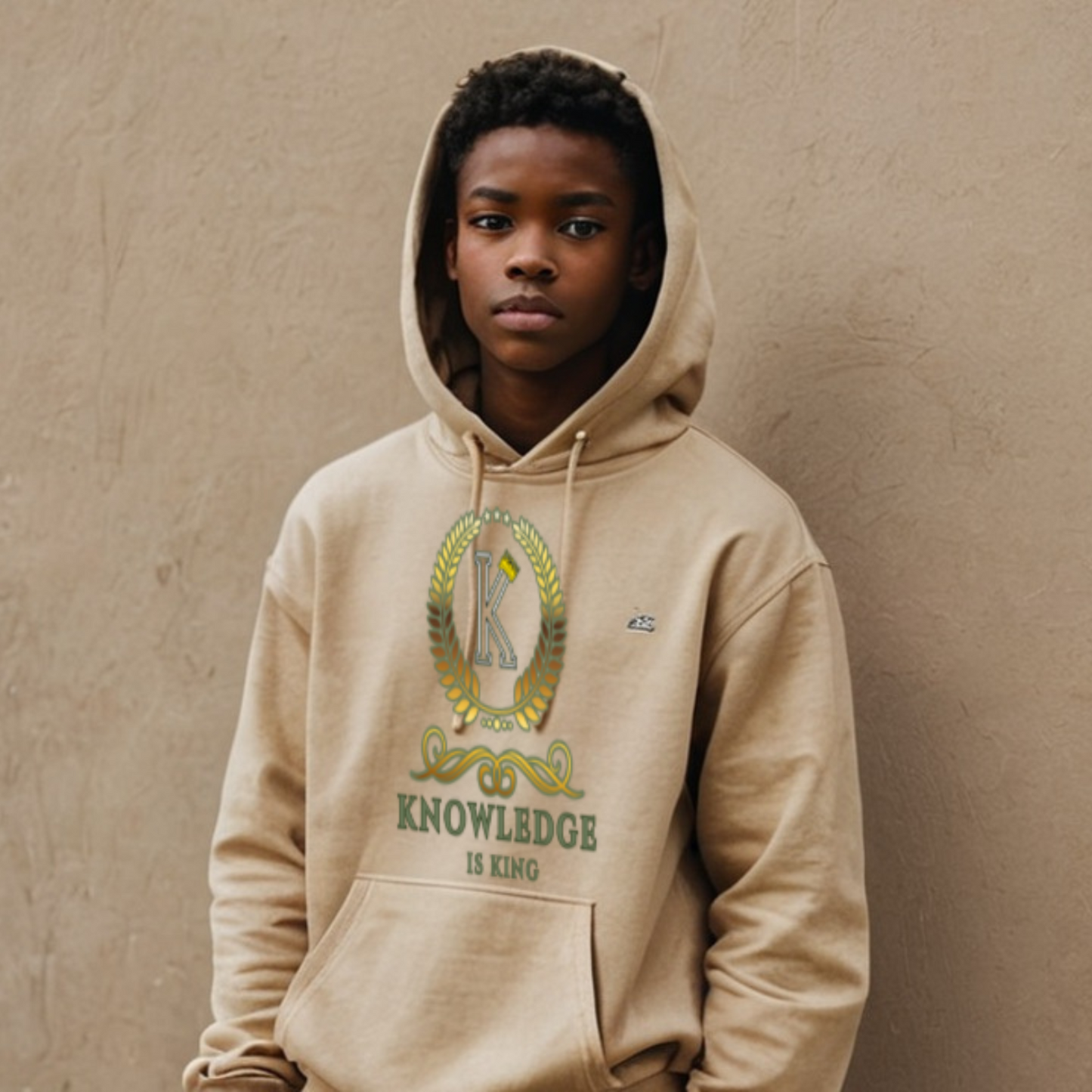 Youth Male Hoodie (Crown Golden Reef)