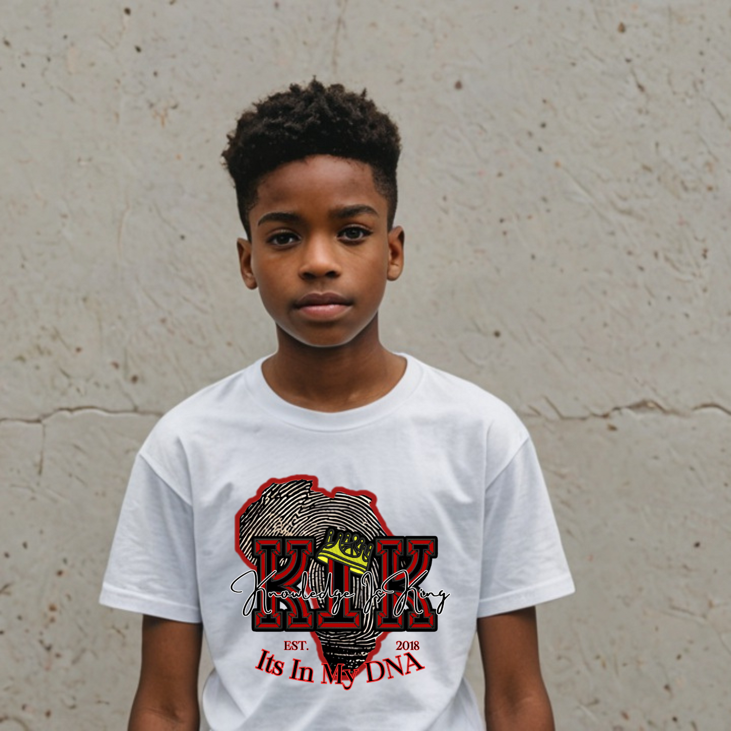 Youth Male (In My DNA) Short sleeve T-Shirt