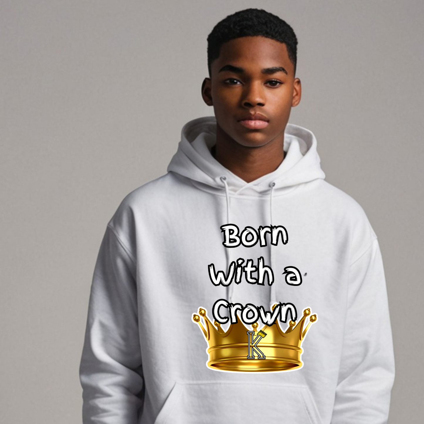 Youth Hoodie (Born with a Crown)