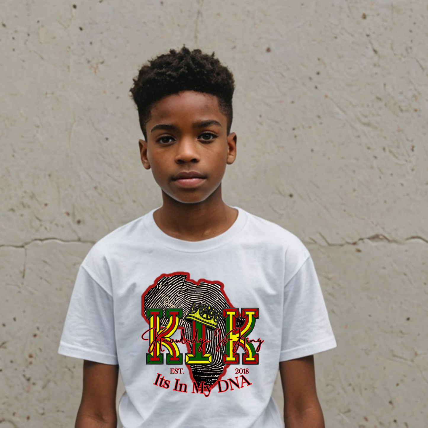 Youth Male (In My DNA) Short sleeve T-Shirt